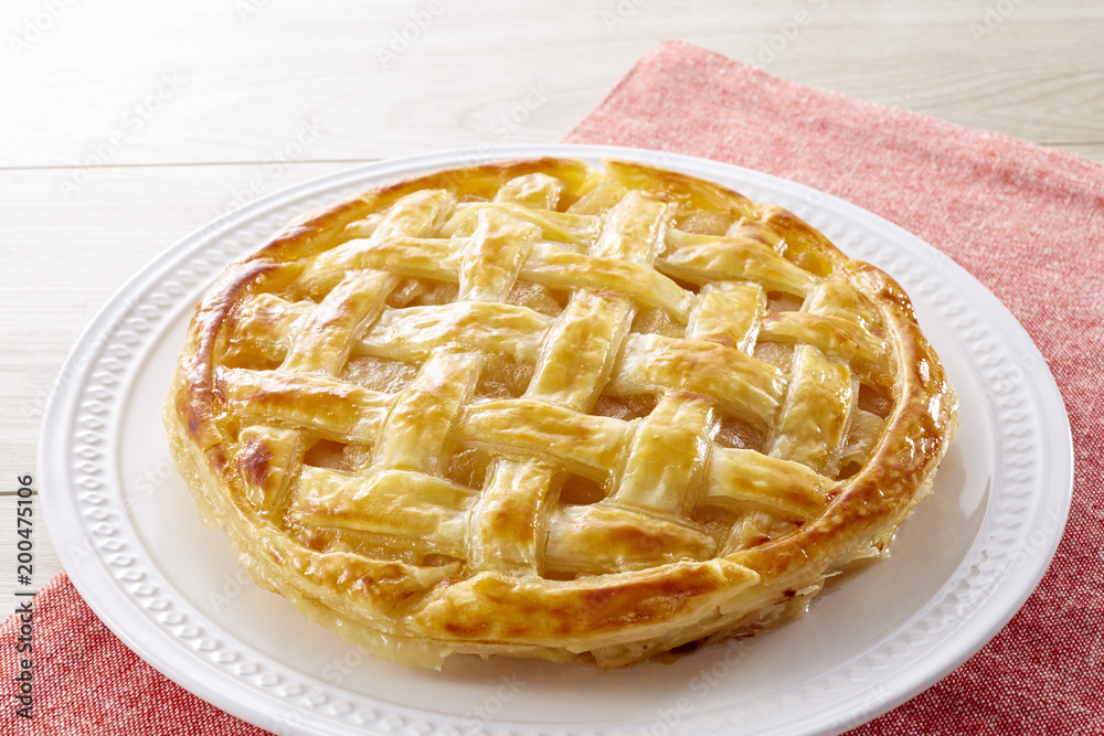 アップルパイ　(homemade apple pie)