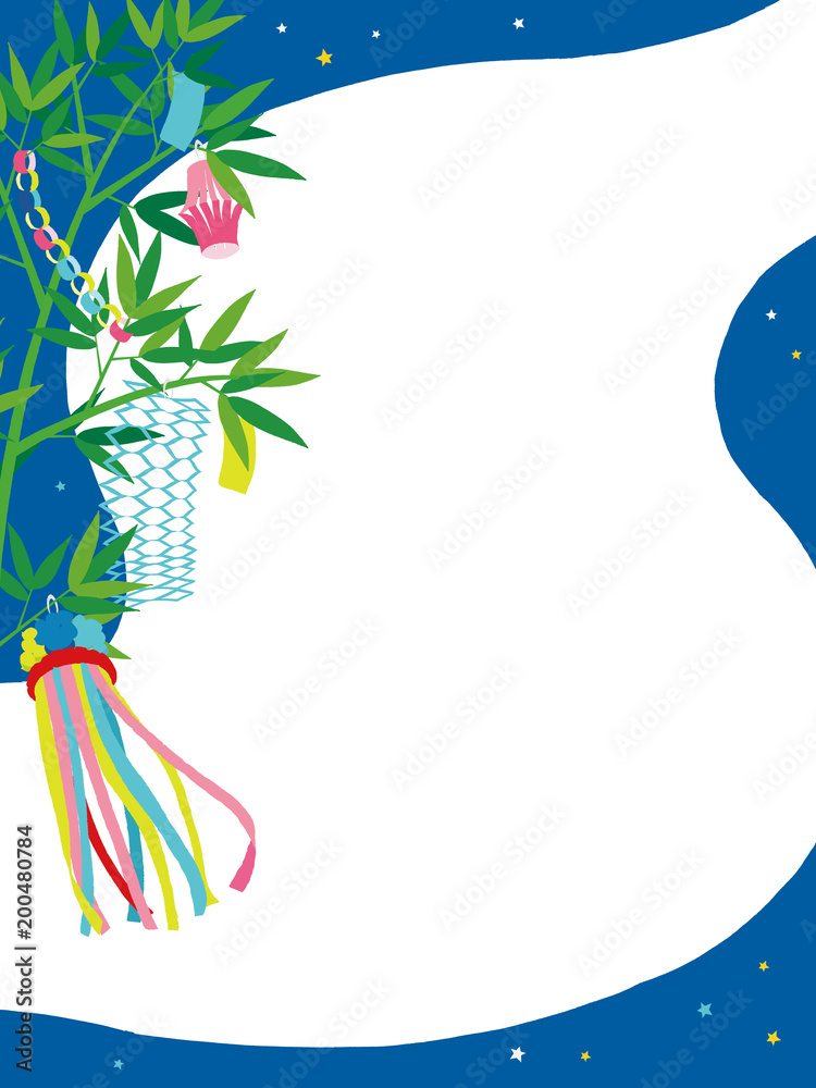 七夕 背景イラスト Stock ベクター Adobe Stock