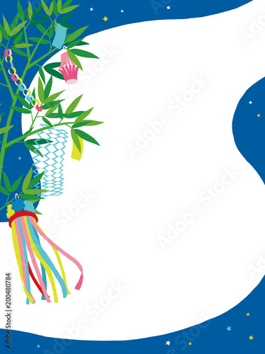 七夕 背景イラスト Stock ベクター Adobe Stock