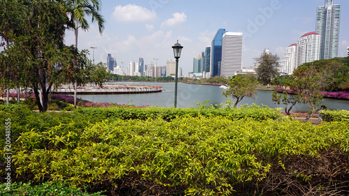 Canvas Print skyscrapers of bangkok