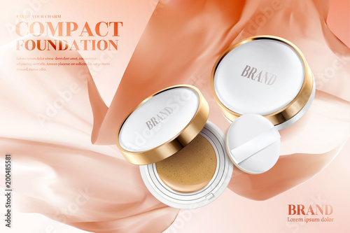 Compact foundation ads
