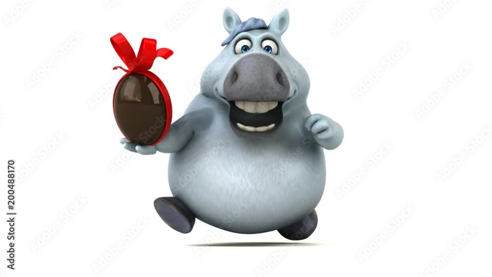 Fun horse - 3D Animation Fun horse - 3D Animation