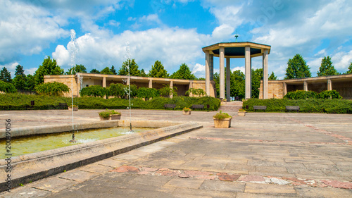 Lidice memorial, in memory of Lidice village that was destroyed by Nazis in 1942, Czech Republic.