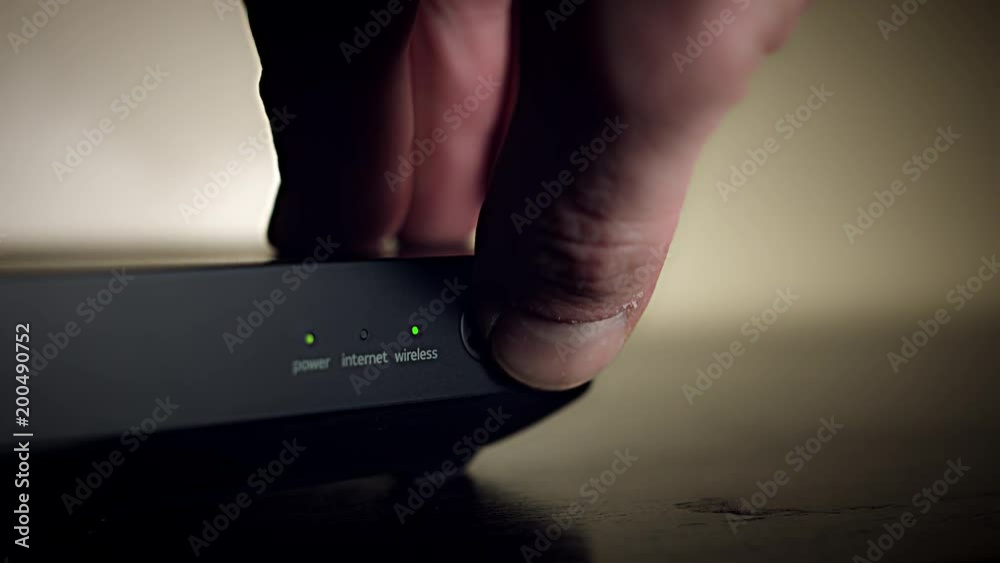4k Home Electronic and Technology, Restarting Internet Modem