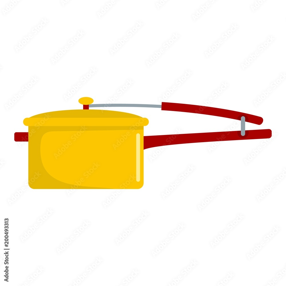 Cooking pan icon. Flat illustration of cooking pan vector icon for web Cooking pan icon. Flat illustration of cooking pan vector icon for web