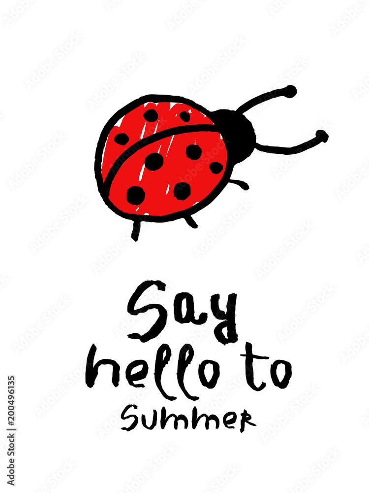Vector kids card Vector kids card