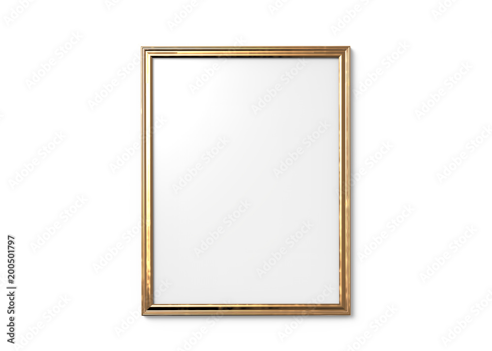 Golden picture frame Golden picture frame