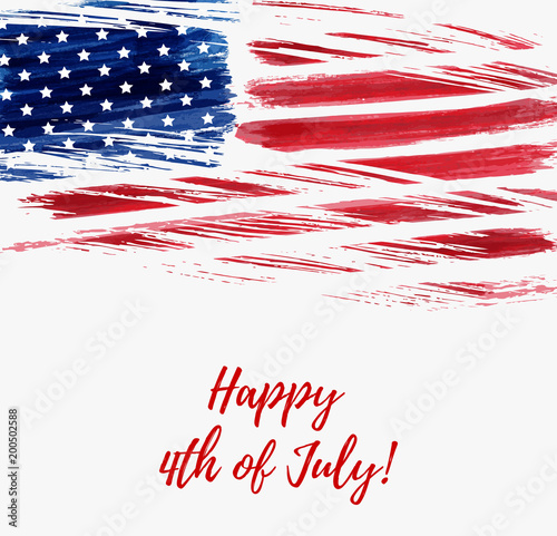 Happy 4th of July background