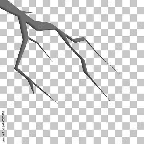 Chequered cracked ground floor or wall illustrated in vector