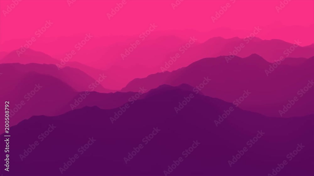 Grand colorfully unreal magic fictional above in fog over land of canyons, rivers, peaks. A great picture for presentation or opening a movie or a video for a client. Concept of an alternate future Grand colorfully unreal magic fictional above in fog over land of canyons, rivers, peaks. A great picture for presentation or opening a movie or a video for a client. Concept of an alternate future