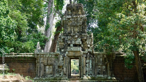 Khmer Tempel in Angkor  Kambodscha