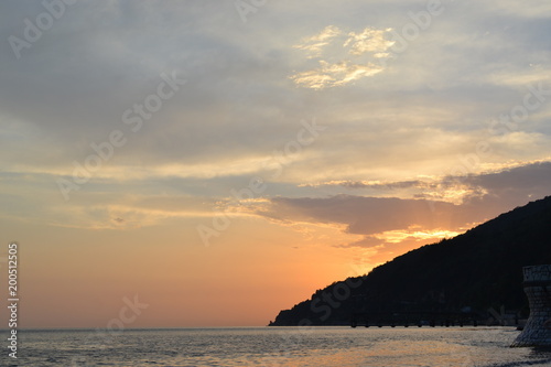 Sunset at the Mediterranen sea © Ольга Паршина