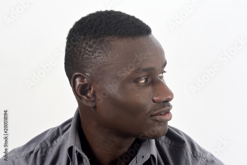 portrait of african man