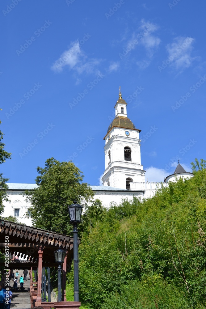 Tobolsk. Belltower of Kremlin.