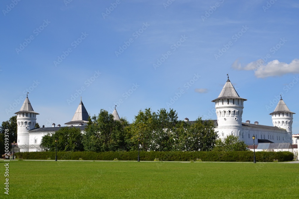 Towers of Tobolsk Kremlin