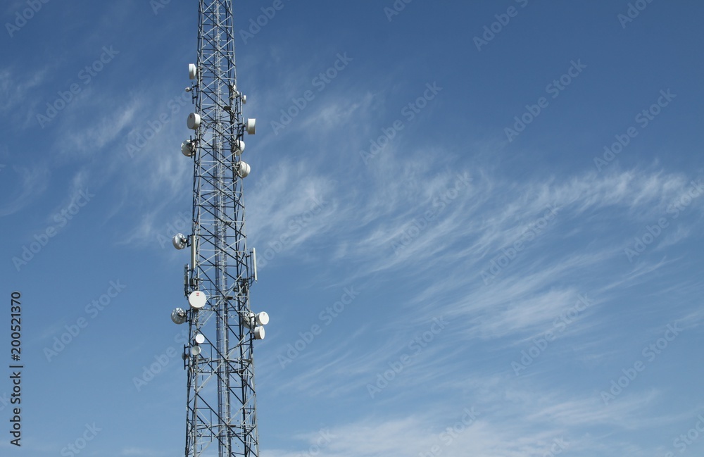 Obraz premium Telecom tower technology