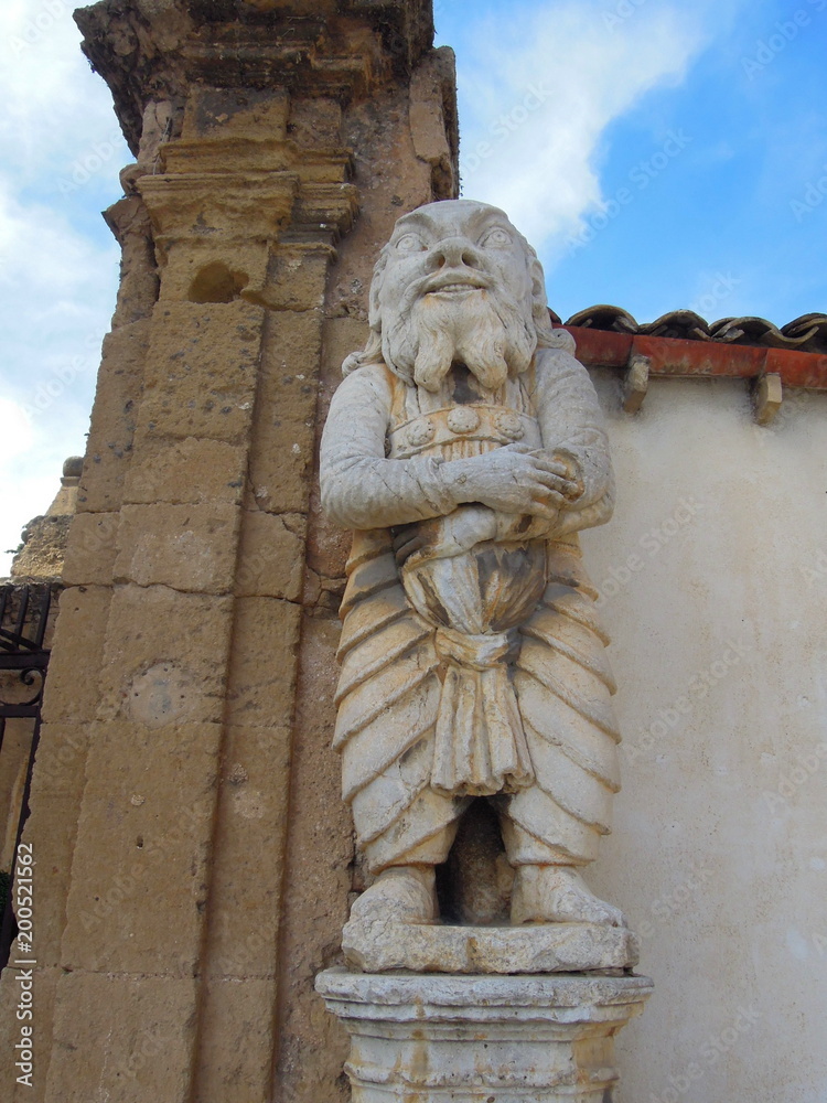 Obraz premium イタリア、シチリア島の風景