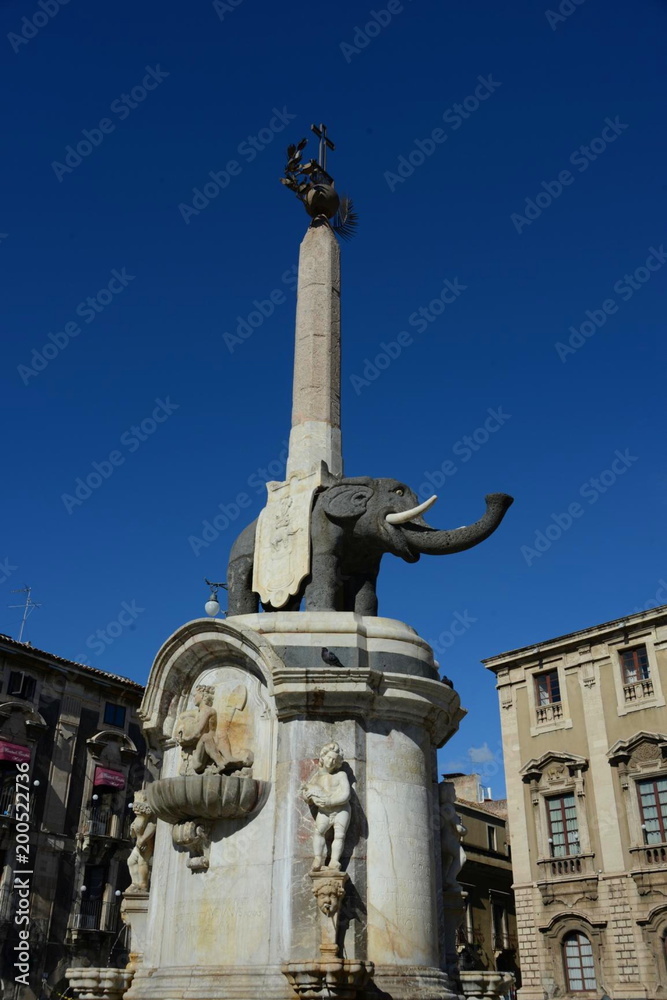 イタリア、シチリア島の風景