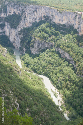 Schlucht in der Provenc, Südfrankreich