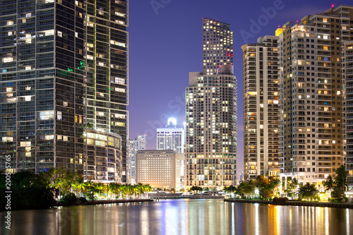 Downtown and Brickell Key, Miami, Florida, USA © Jose Luis Stephens