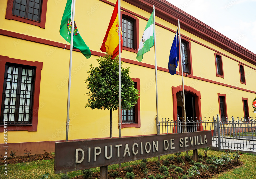 Diputación Provincial de Sevilla, gobierno de la provincia, casa de la provincia, Andalucía, España Diputación Provincial de Sevilla, gobierno de la provincia, casa de la provincia, Andalucía, España