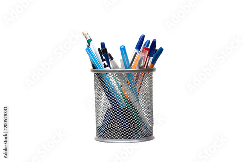 Stand for pens and pencils on the desktop