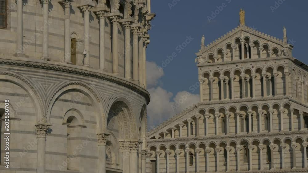 The Baptistery of St John and the Cathedral of Pisa The Baptistery of St John and the Cathedral of Pisa