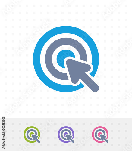 Pointer Click - Tap Duo Icons. A professional, pixel-perfect icon.