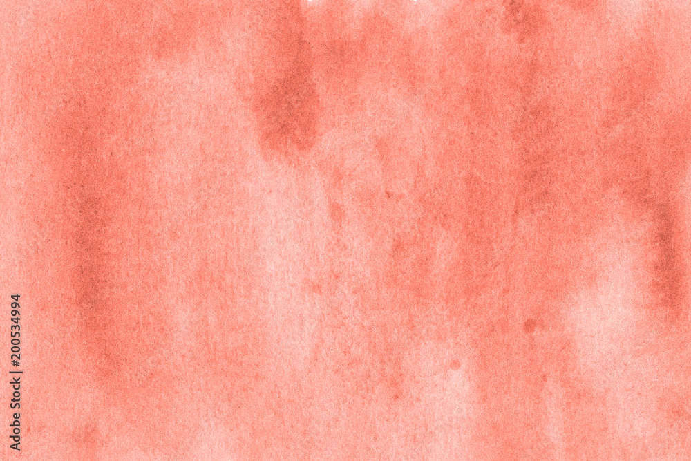 Fototapeta premium Beautiful red watercolor background art hand paint for design