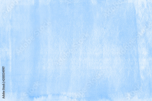 Cold blue watercolor background gradient frame for text and design