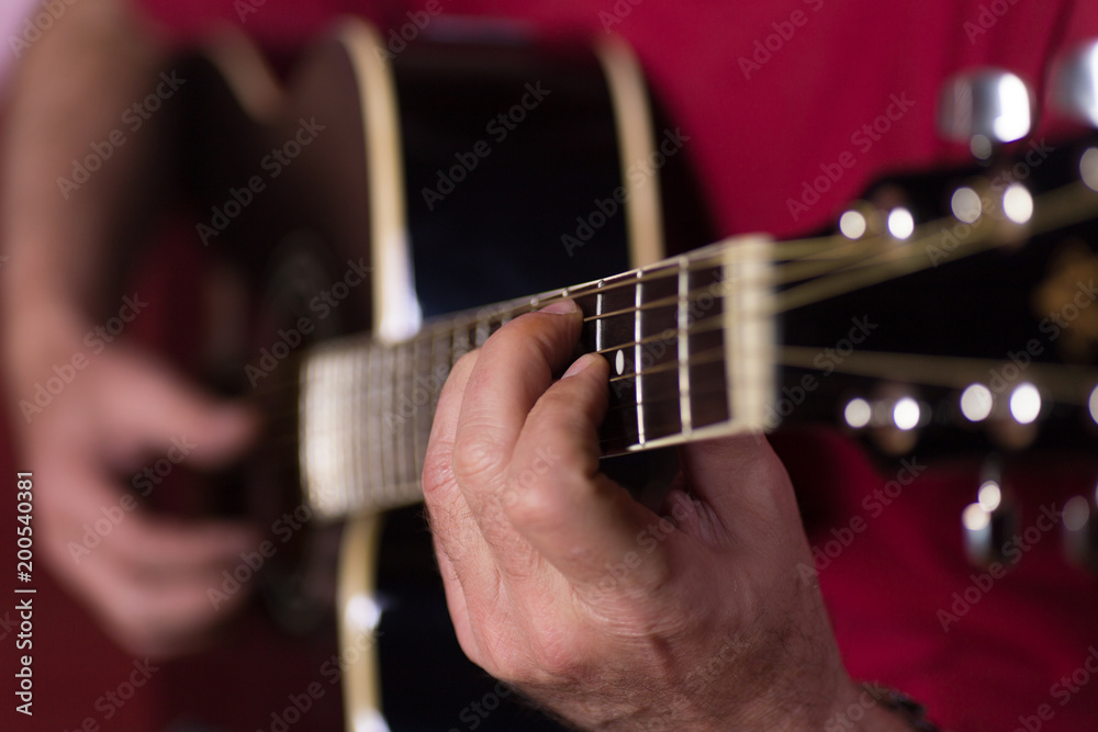 Fototapeta premium Guitarist