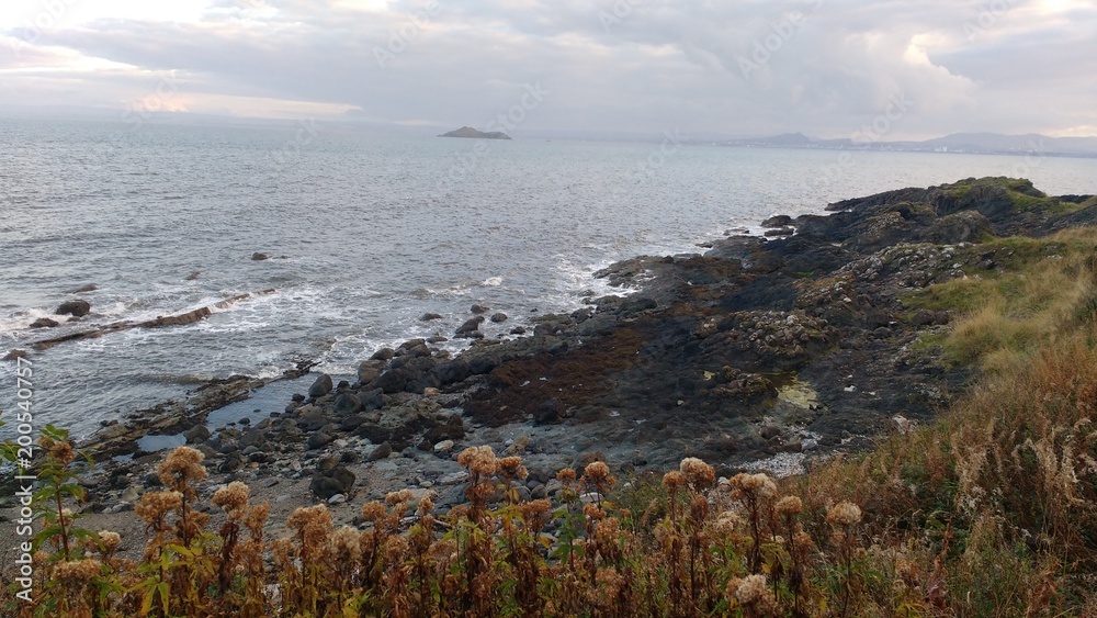 Fife Coastal Path view landscape Scotland