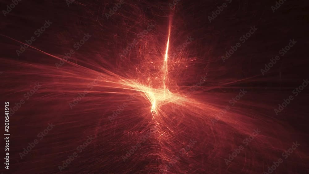 Red glowing plasma field animation. Loop.