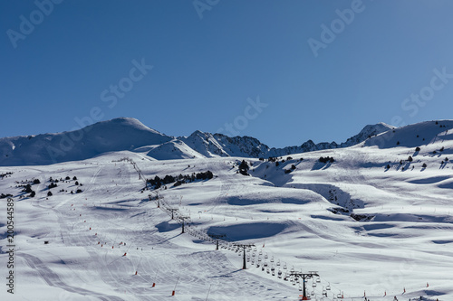 Ski slopes photo