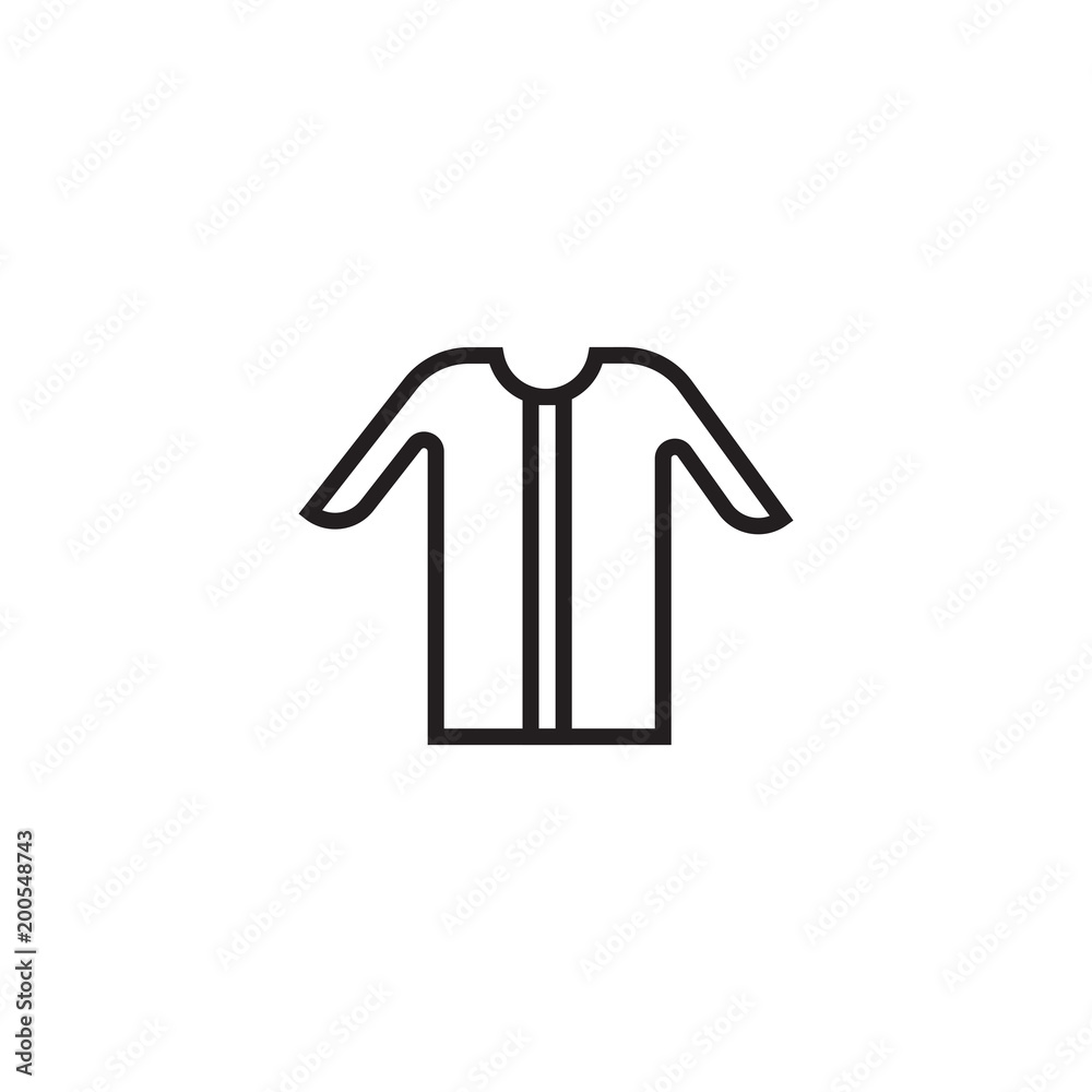 t-shirt icon isolated on white background t-shirt icon isolated on white background