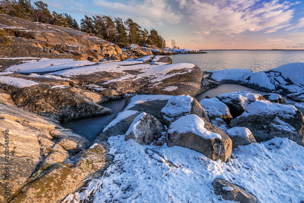 Swedish archipelago landscape Swedish archipelago landscape