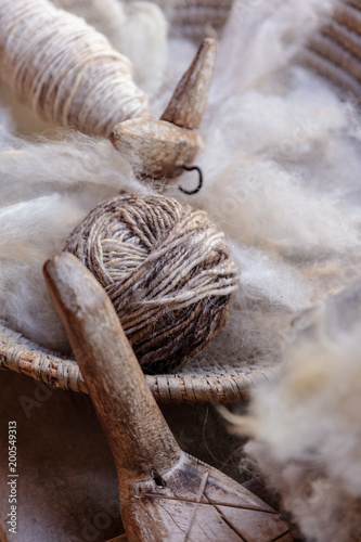 Natural wool
