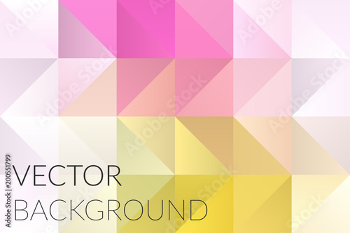 Abstract background design, vector elements for graphic template. Colourful elements for branding