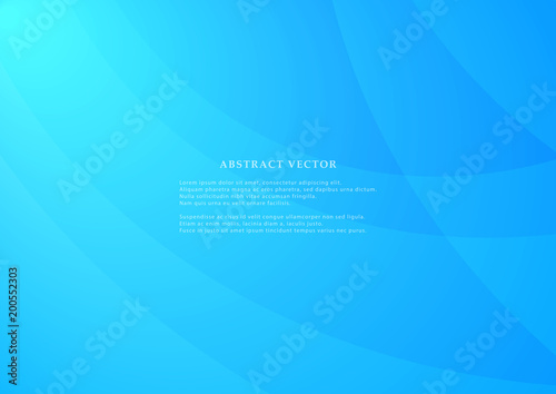 Abstract geometric modern design on Light blue background