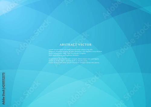 Abstract geometric modern design on Light blue background
