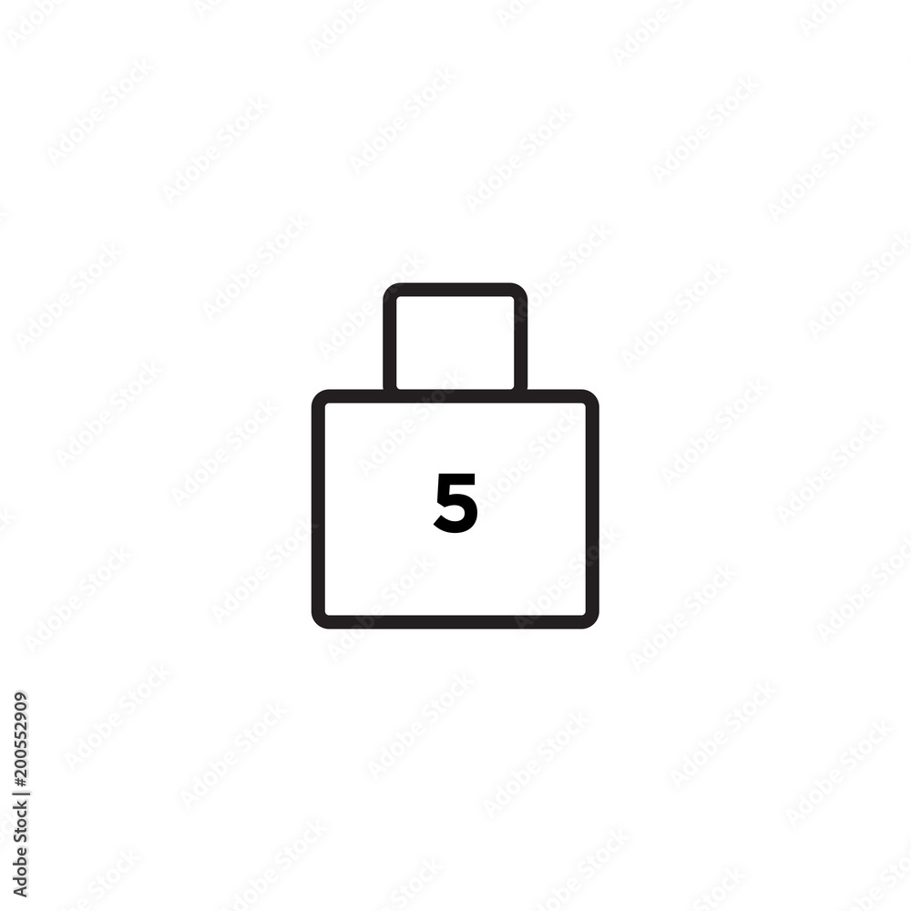 lock icon isolated on white background lock icon isolated on white background