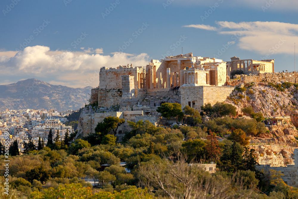 Athens. The Parthenon on the Acropolis. Athens. The Parthenon on the Acropolis.