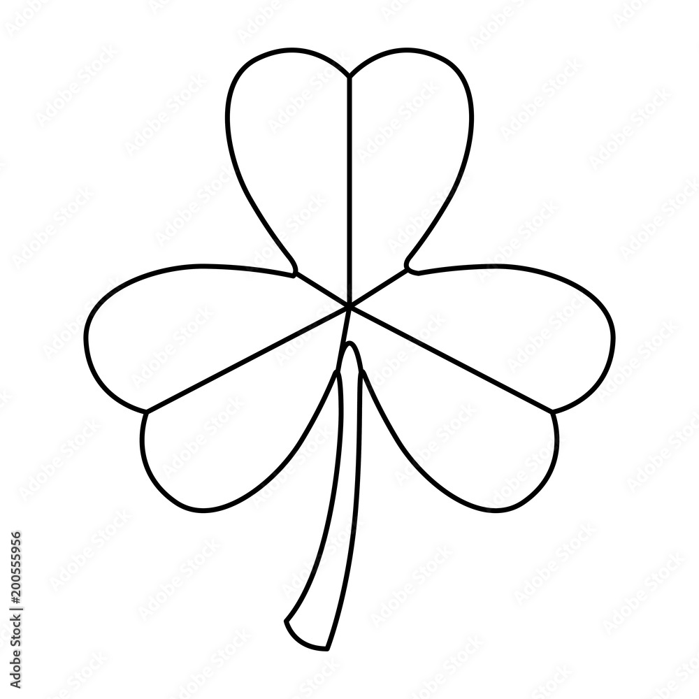 saint patrick clover icon saint patrick clover icon