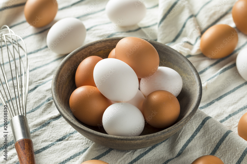 Cage Free Organic White and Brown Eggs Cage Free Organic White and Brown Eggs