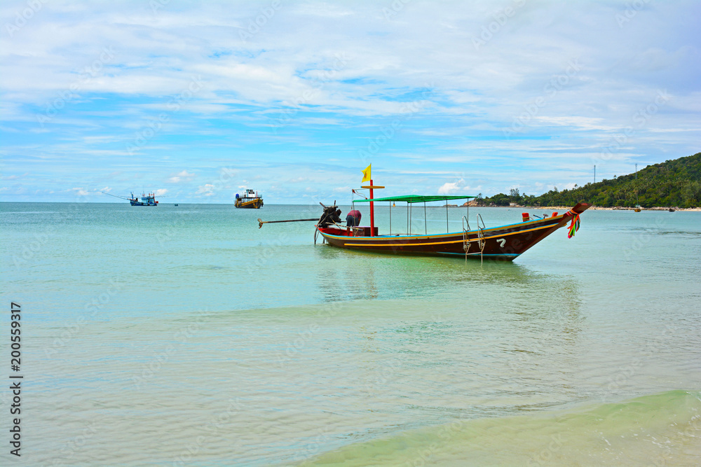 Boat in Ko Phangan