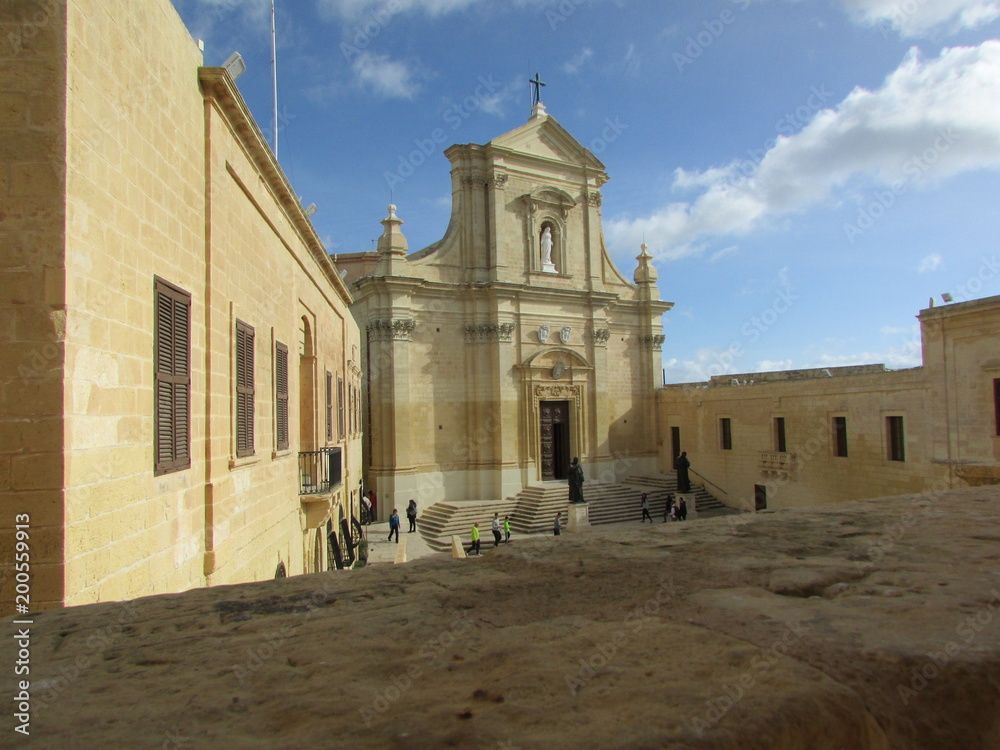 Gozo cathedral, Gozo island, Malta