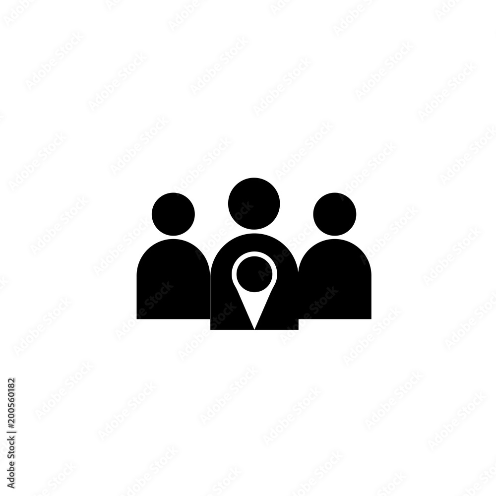 Monitor icon isolated on white background Monitor icon isolated on white background