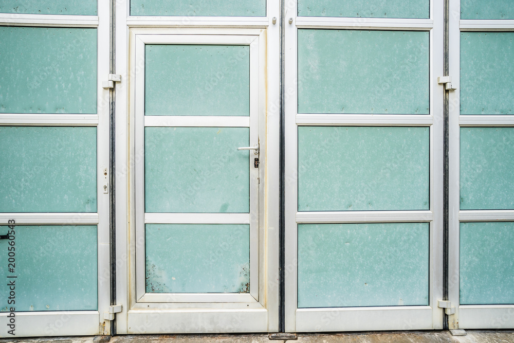 Fototapeta premium glass door and windows