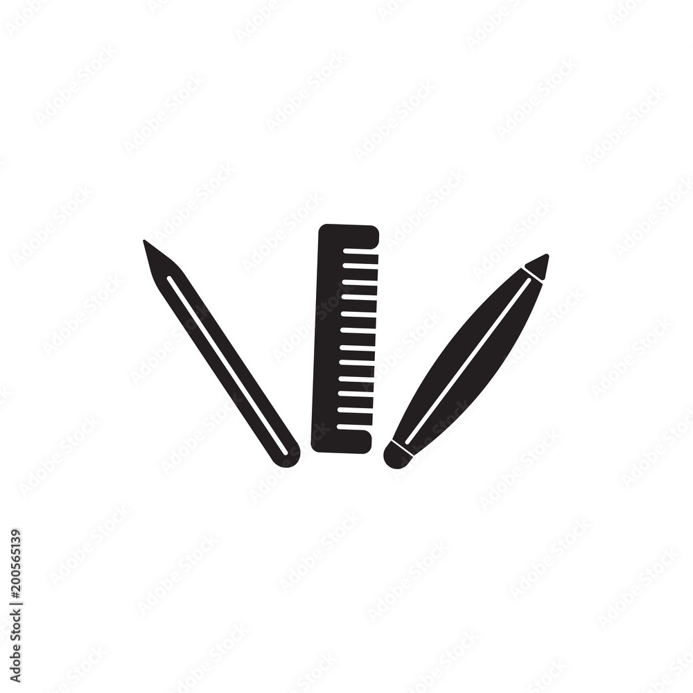 Pencil icon isolated on white background Pencil icon isolated on white background
