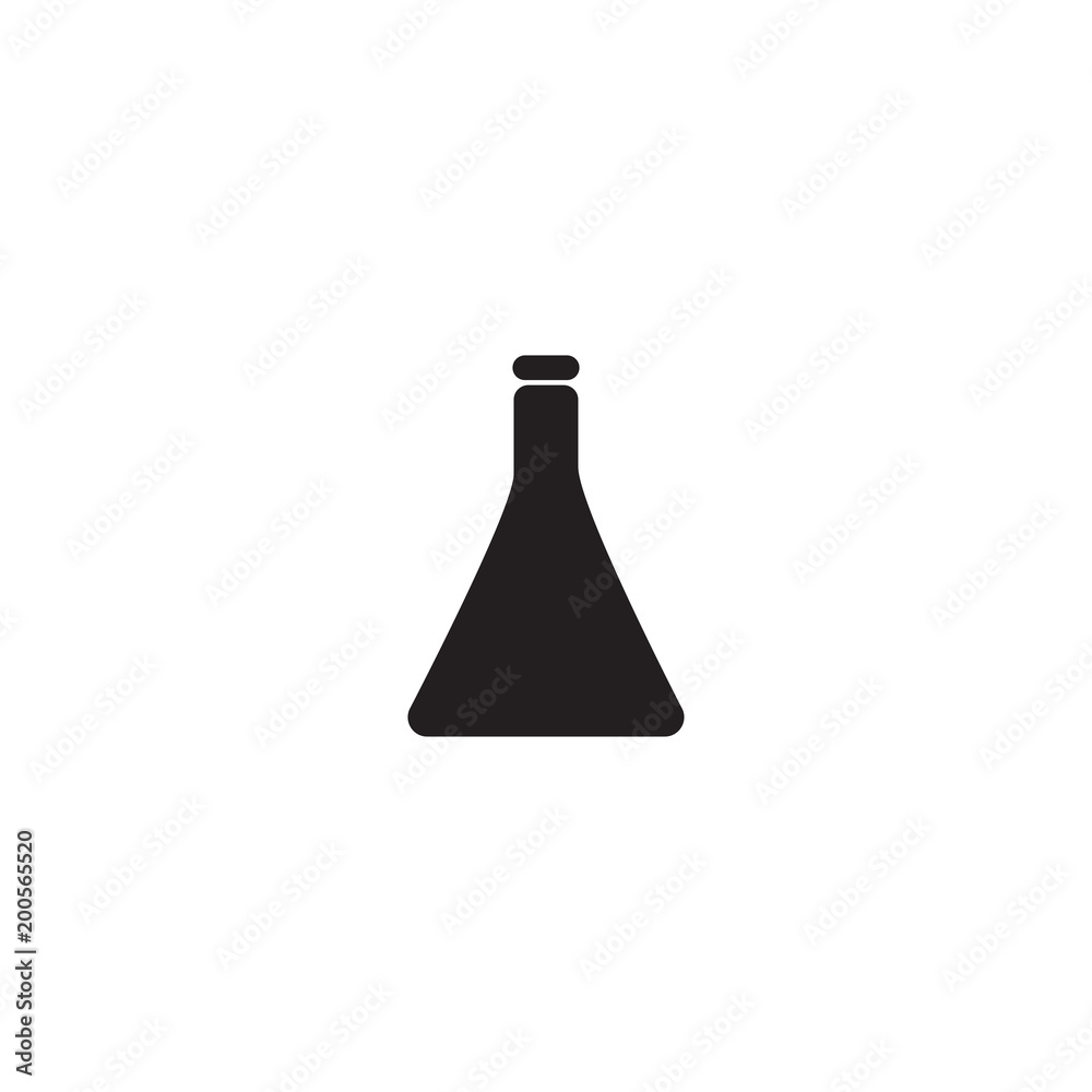Chemistry icon isolated on white background Chemistry icon isolated on white background